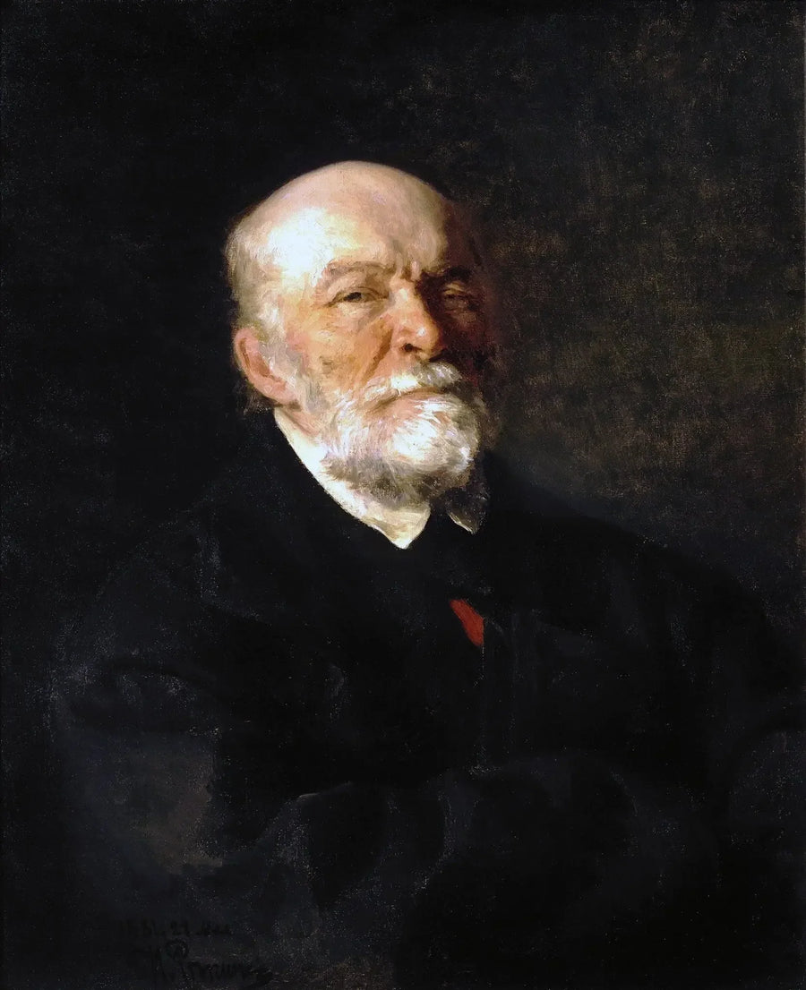Kirurgi Nikolaï Ivanovitch Pirogovin muotokuva - Ilya Repin