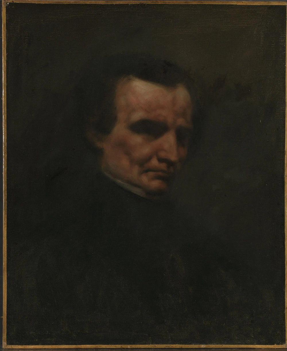 Portrait du compositeur Hector Berlioz - Gustave Courbet - Alpha Reproduction