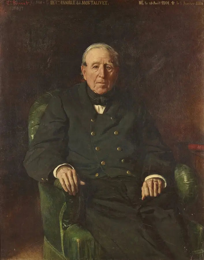 Montalivetin kreivin muotokuva - Léon Bonnat