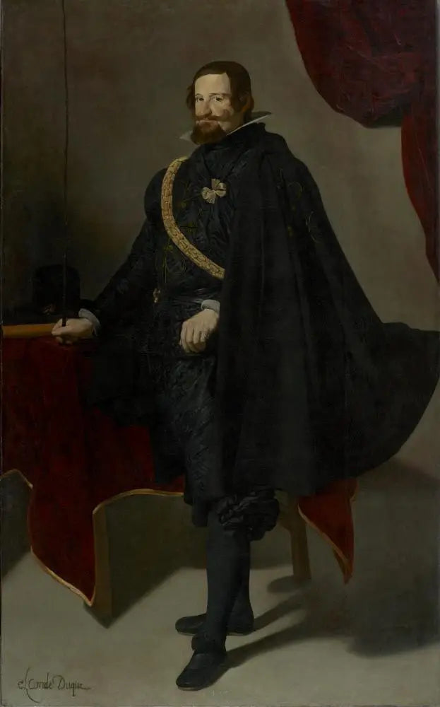 Olivaresin kreivi-dukaatin muotokuva - Diego Velázquez
