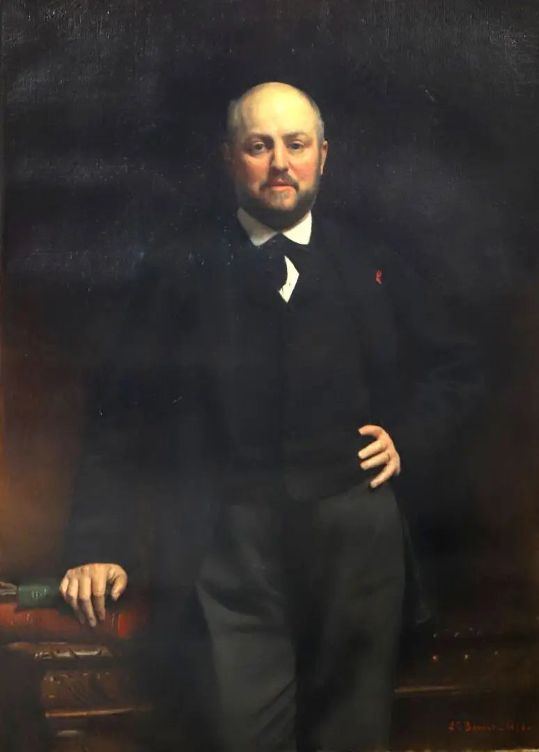 Portrait du comte Frédéric Alexis Louis Pillet-Will - Léon Bonnat - Alpha Reproduction