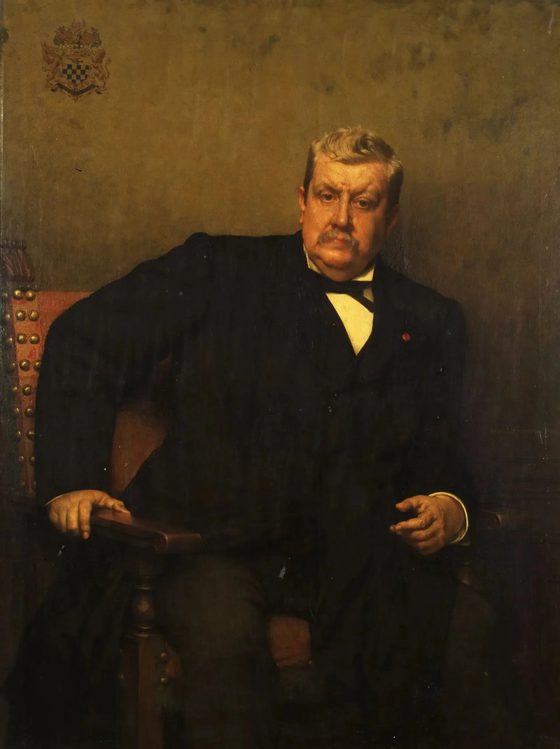 Oswaldin kreivi de Kerchove de Denterghemin muotokuva - Jules Lefebvre
