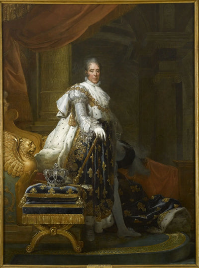 Portrait du couronnement de Charles X - François Gérard - Alpha Reproduction