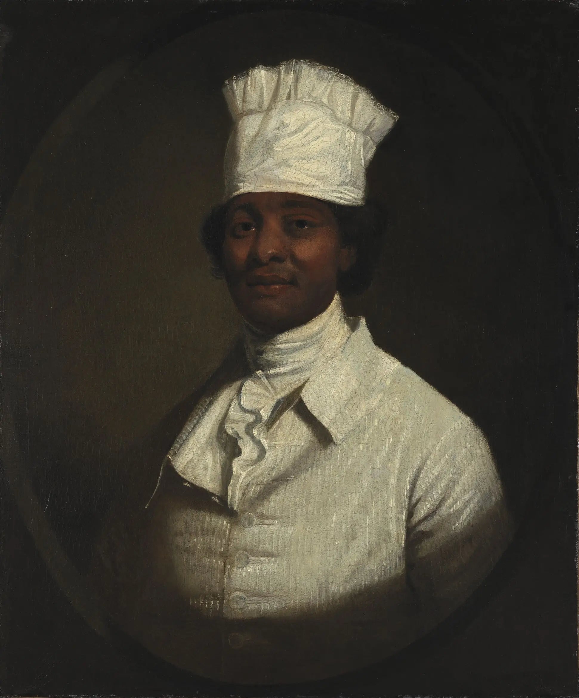 Portrait du cuisinier de George Washington - Gilbert Stuart - Alpha Reproduction
