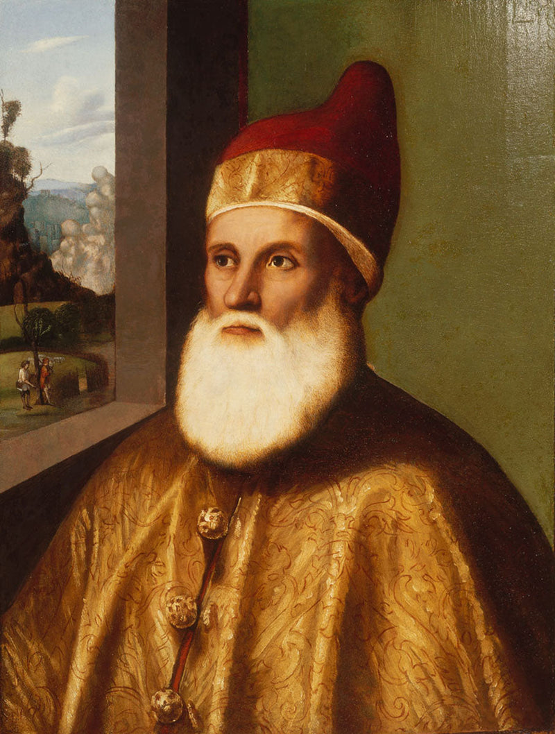 Doge Agostino Barbarigon muotokuva - Marco Basaiti