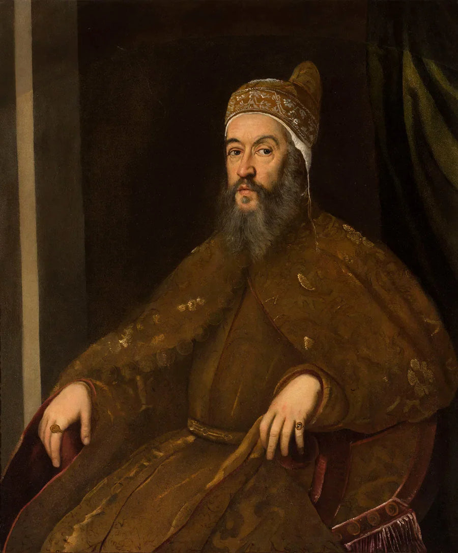 Doge Alvise Mocenigo - Jacopo Tintoretto - Muotokuva