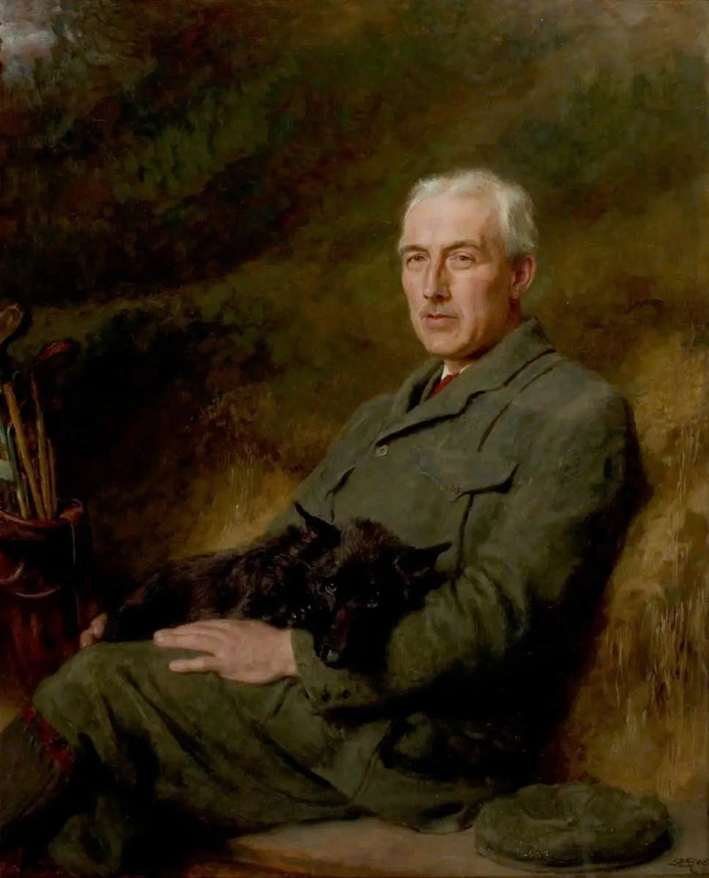Dr Frank Clowes'n muotokuva - Briton Rivière