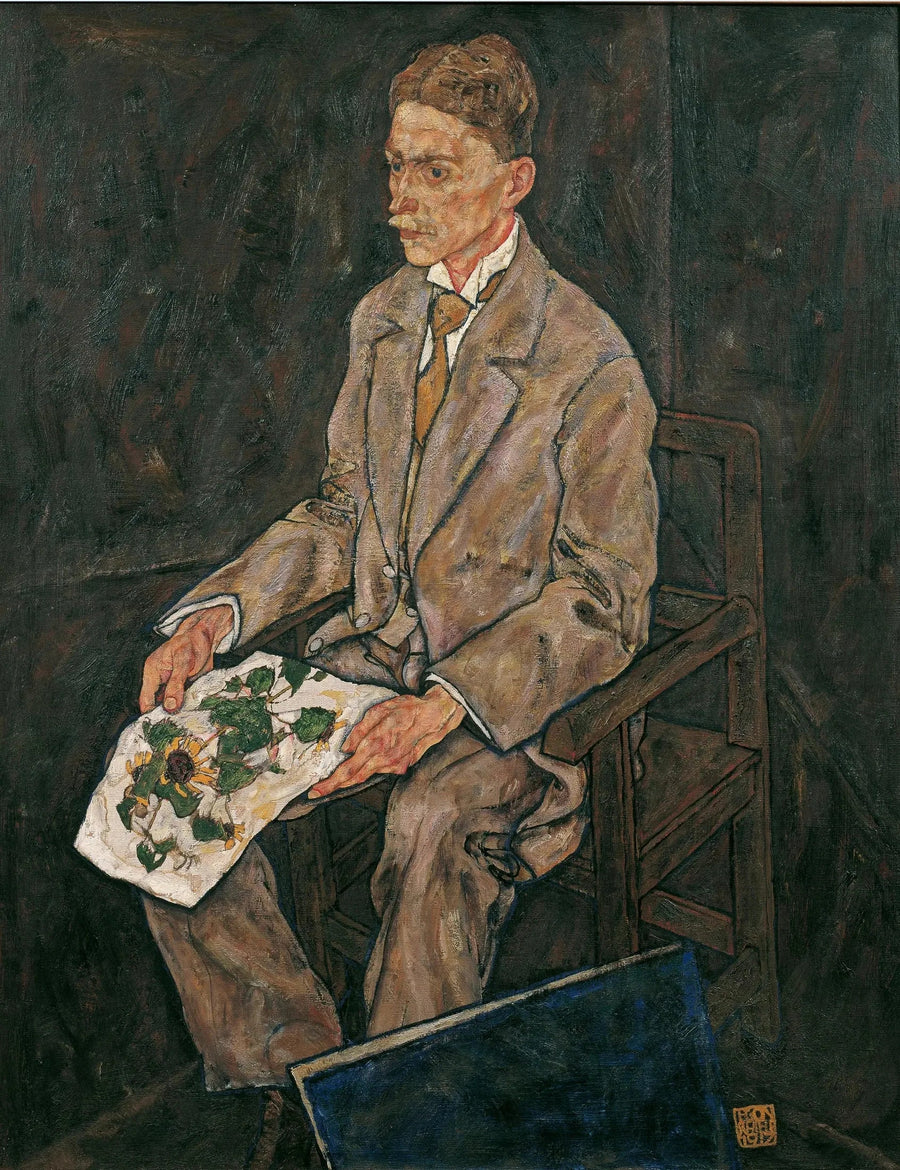 Tohtori Franz Martin Haberditzlin muotokuva - Egon Schiele