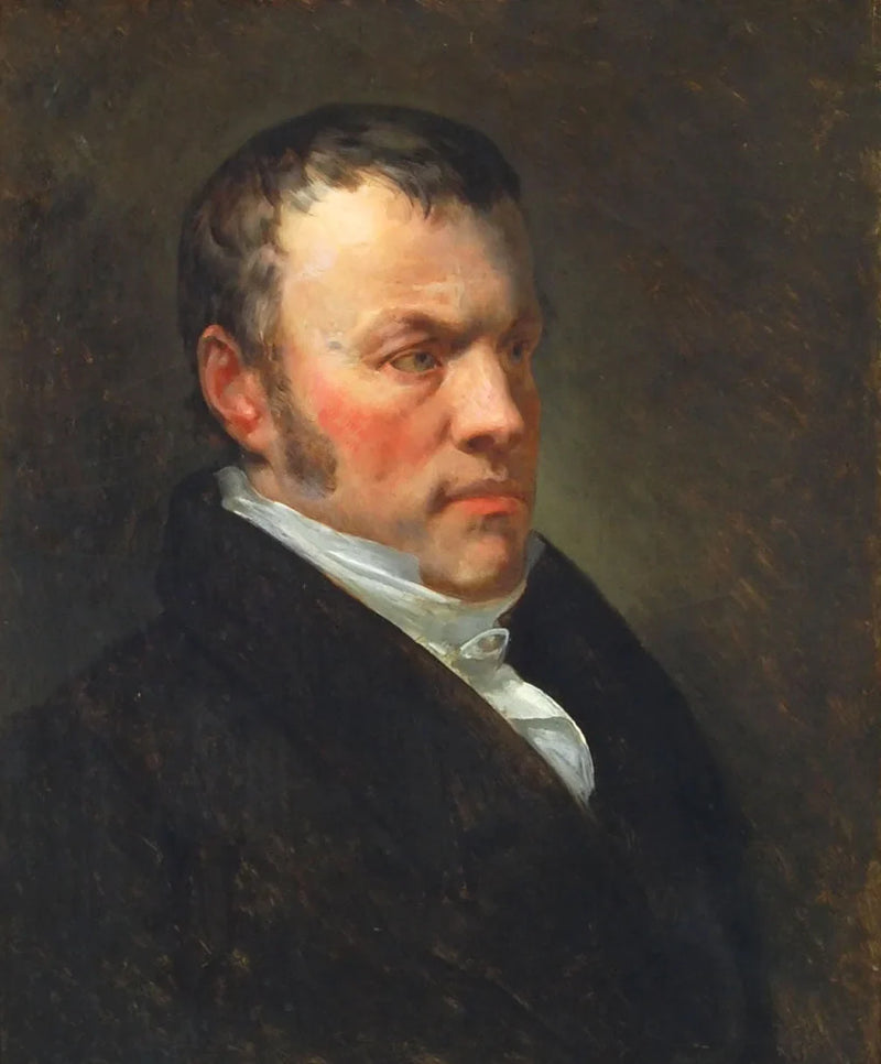 Dr Johann Gaspar Spurzheimin muotokuva - Ary Scheffer
