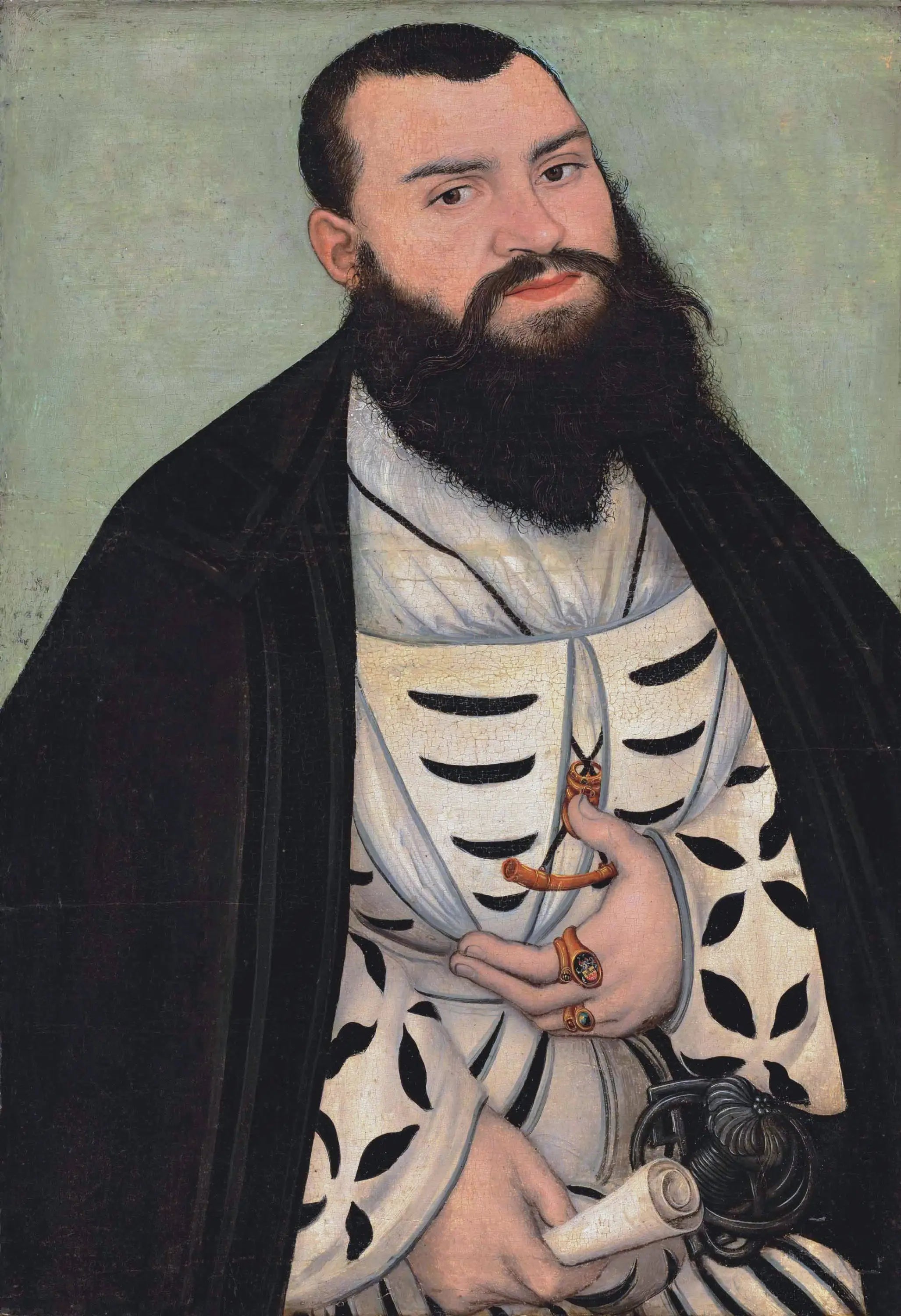 Portrait du Dr Johann Scheiring - Lucas Cranach the Elder - Alpha Reproduction