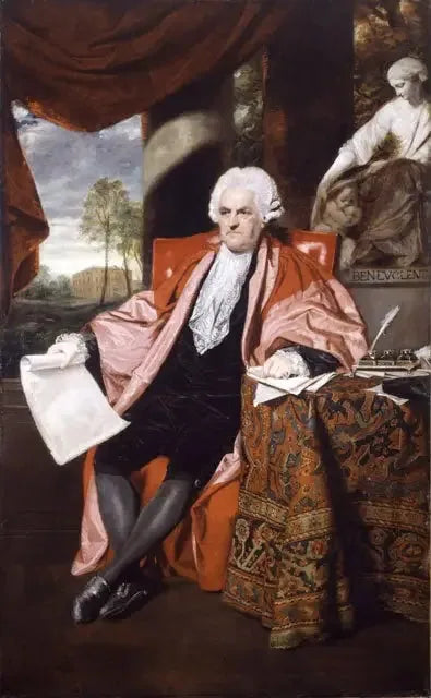Dr John Ashin (1723-1798) muotokuva - Joshua Reynolds