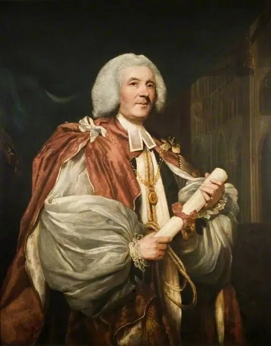Dr John Thomasin, Rochesterin piispan, muotokuva - Joshua Reynolds