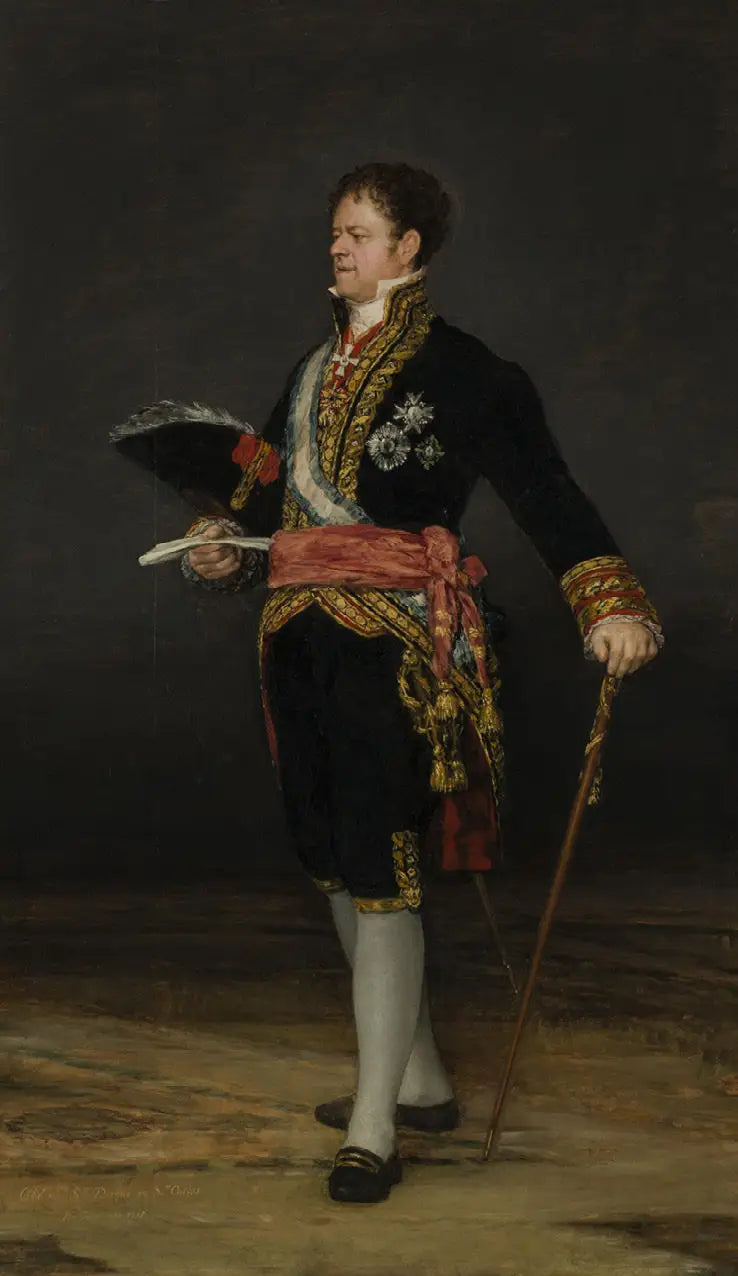 San Carlos herttuan muotokuva - Francisco de Goya