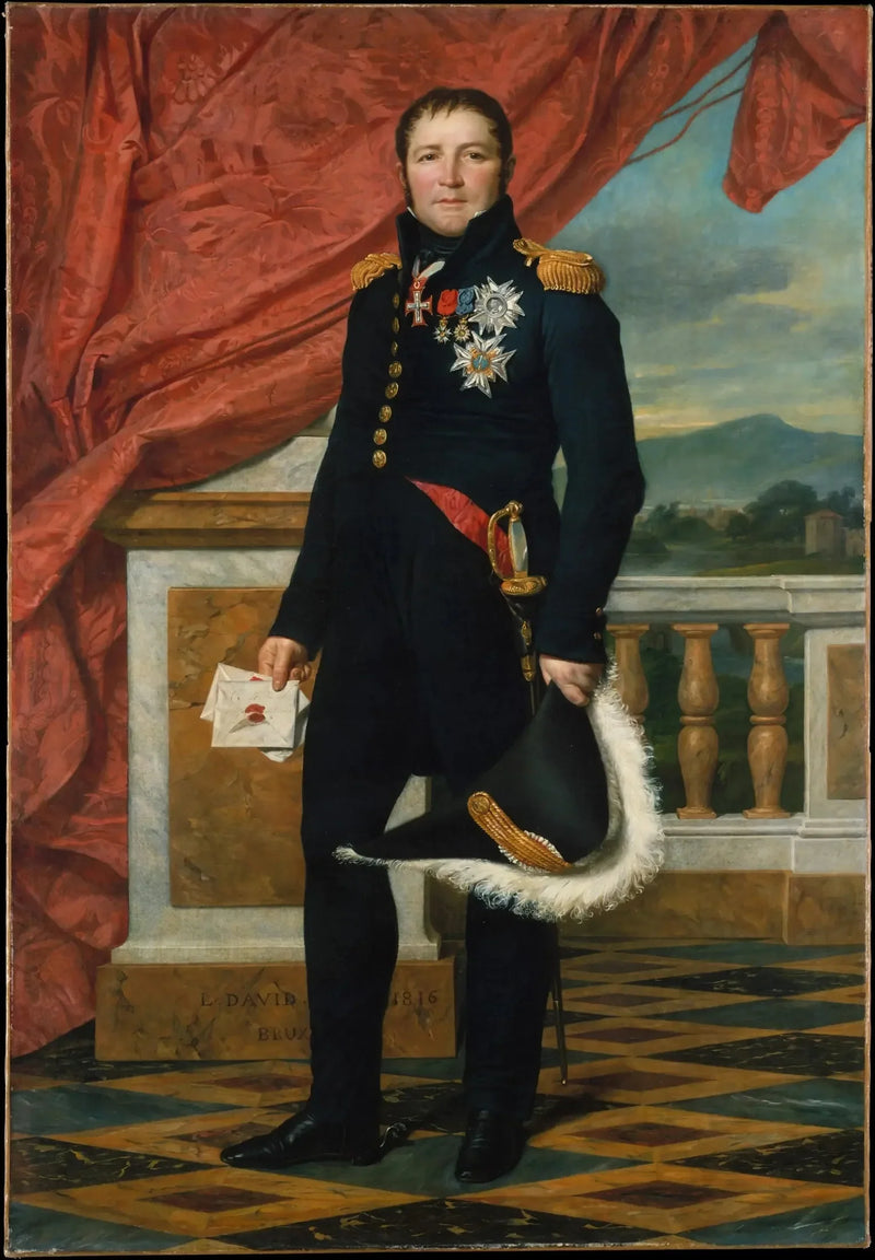 Kenraaliluutnantti Étienne-Maurice Gérardin muotokuva - Jacques-Louis David