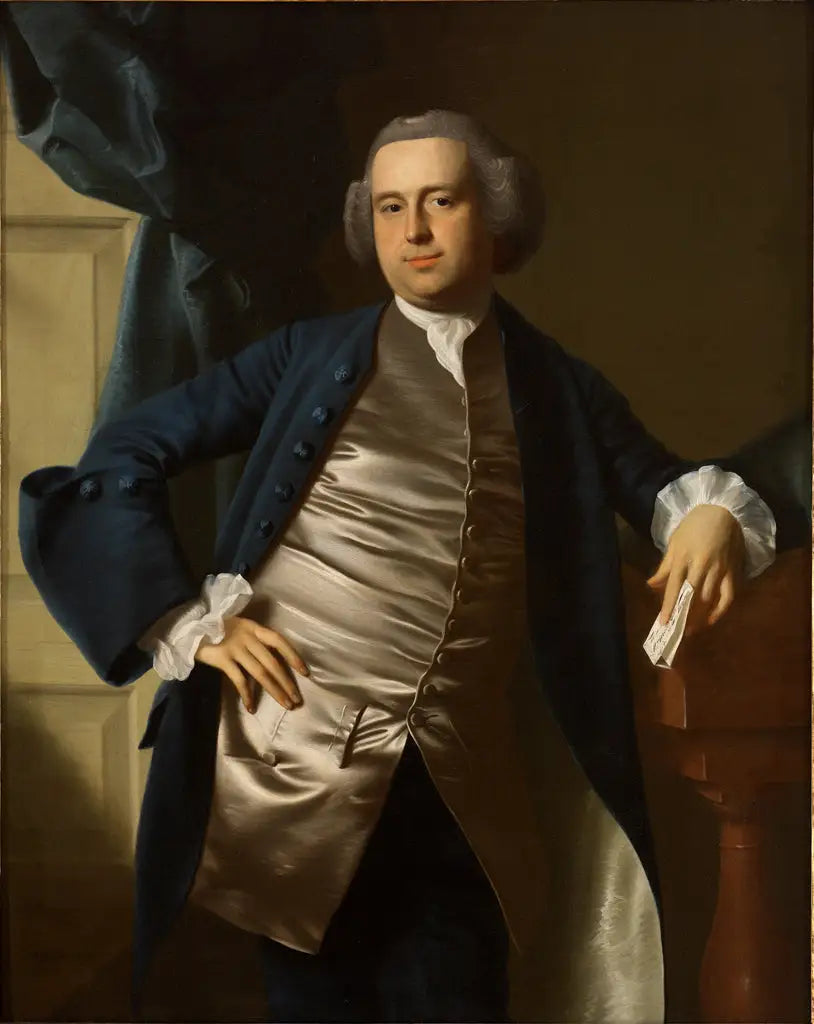 Portrait du gouverneur Moses Gill - John Singleton Copley image 1 reproduction de peinture à l’huile