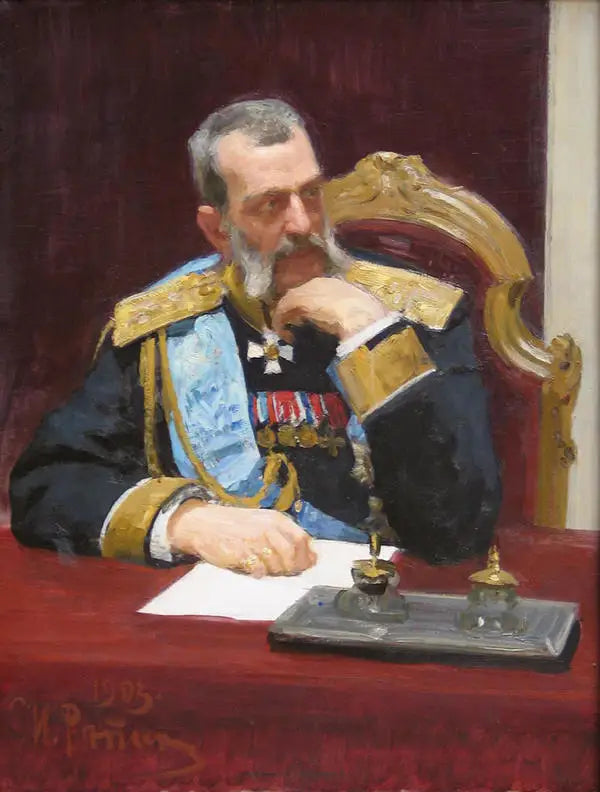 Suuri-uurri Vladimir Aleksandrovitshin muotokuva - Ilya Repin