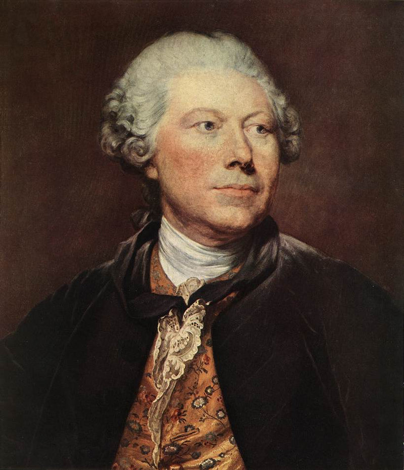 Kaivertaja Jean-Georges Wille'n muotokuva - Jean-Baptiste Greuze