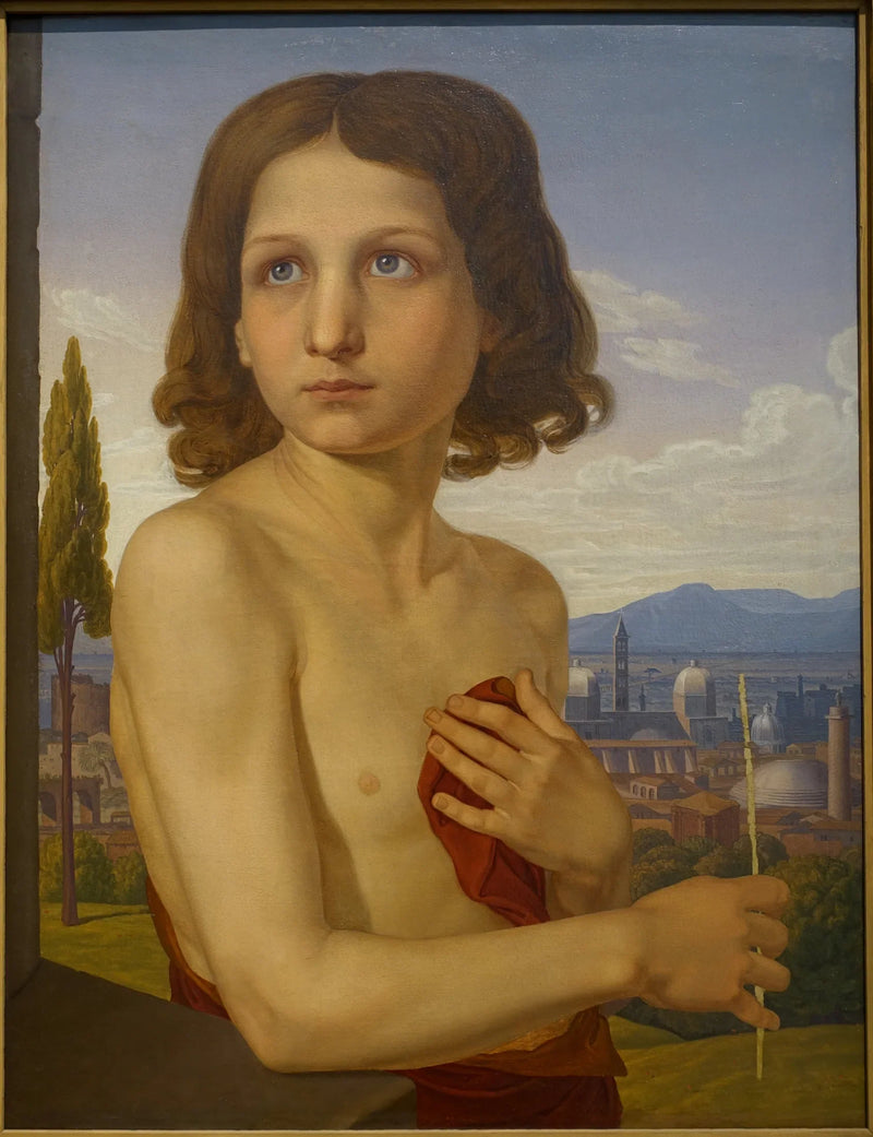 Nuoren Xaverion muotokuva Pyhän Johannes Kastajan asemesta - Johann Friedrich Overbeck