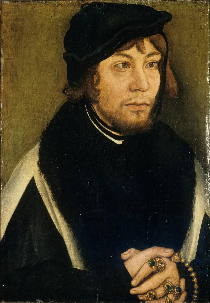 Margravi Albrecht von Brandenburg-Ansbach - Lucas Cranach der Ältere
