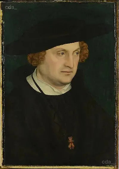 Margravi Jean de Brandebourg-Ansbachin muotokuva - Lucas Cranach vanhempi