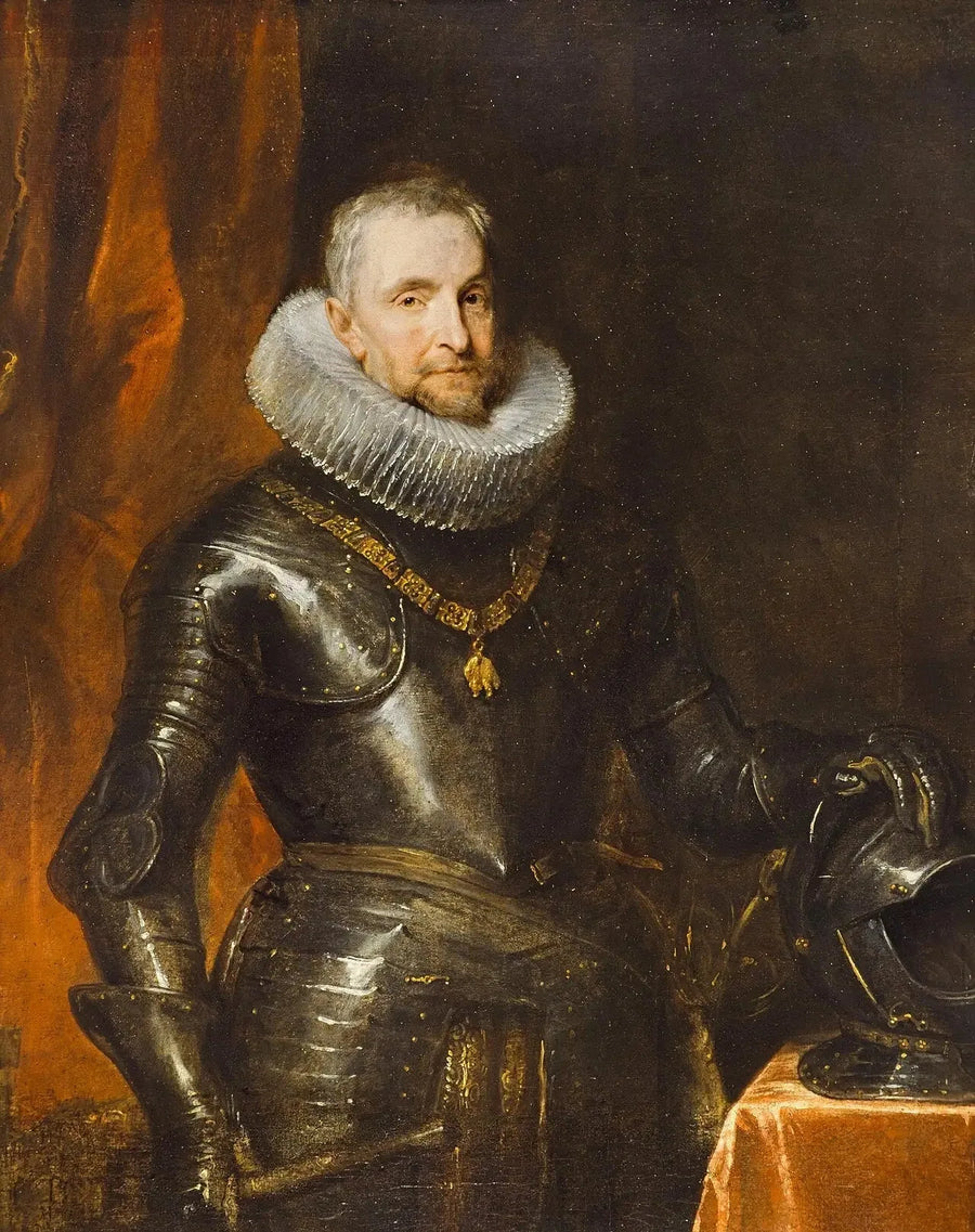 Marquis Ambrogio Spinolan muotokuva (1569 - 1630) - Antoine van Dyck