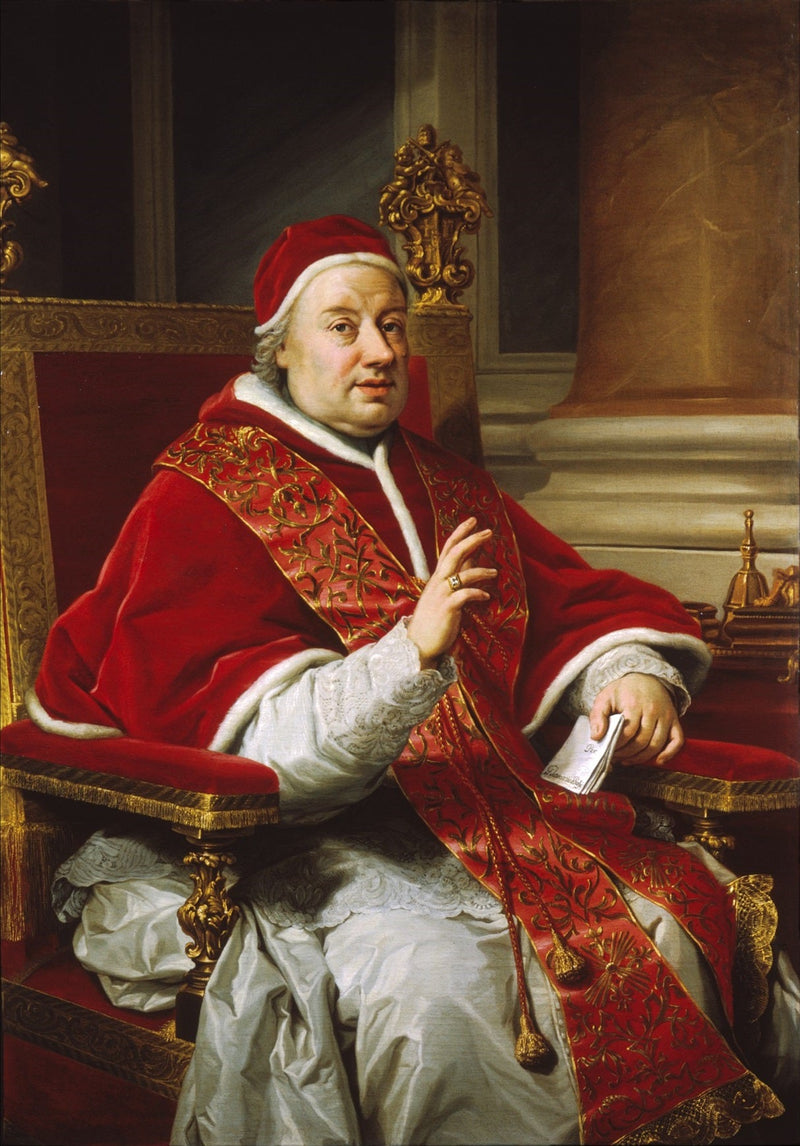 Pappi Klemens XIII:n muotokuva - Anton Raphael Mengs