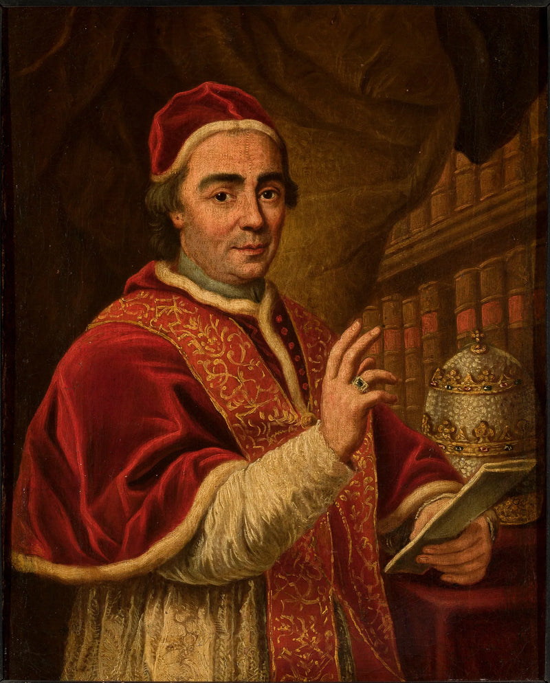 Pappi Klemens XIII:n muotokuva - Anton Raphael Mengs