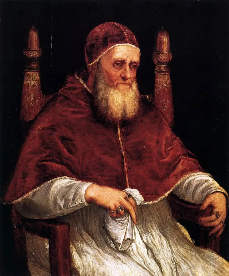 Pappi Jules II:n muotokuva - Titian