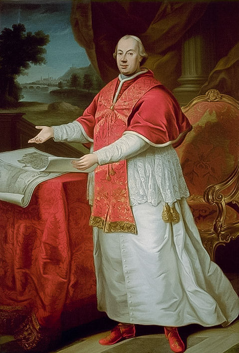 Pappi Pius VI:n muotokuva - Pompeo Batoni