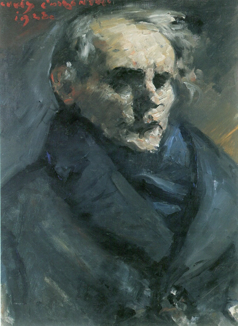 Muotokuva taidemaalari Bernt Grünvoldista - Lovis Corinth