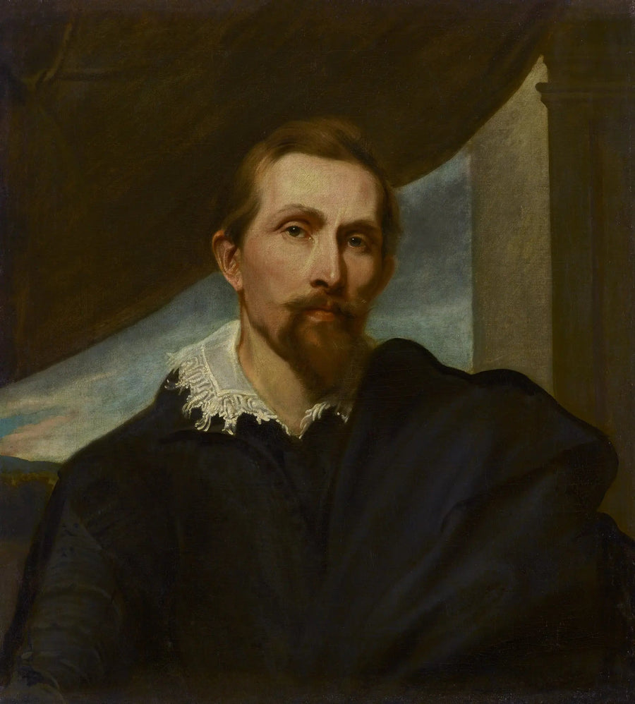Frans Snydersin maalari-porträt - Antoine van Dyck