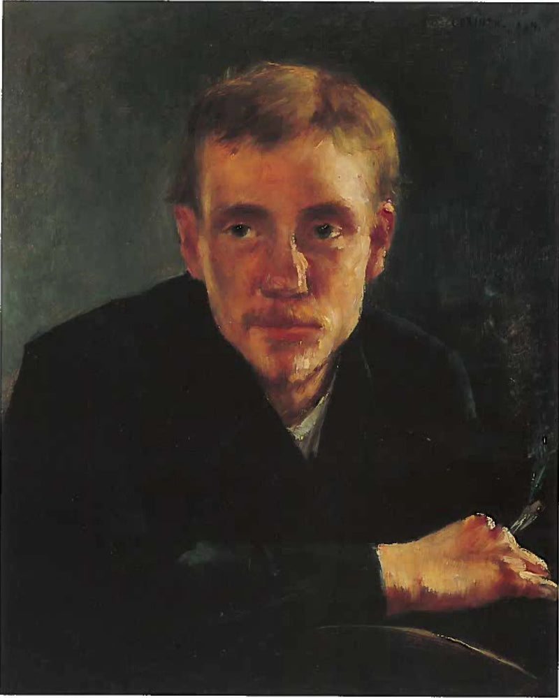 Muotokuva maalari Paul Eugène Gorgesta - Lovis Corinth