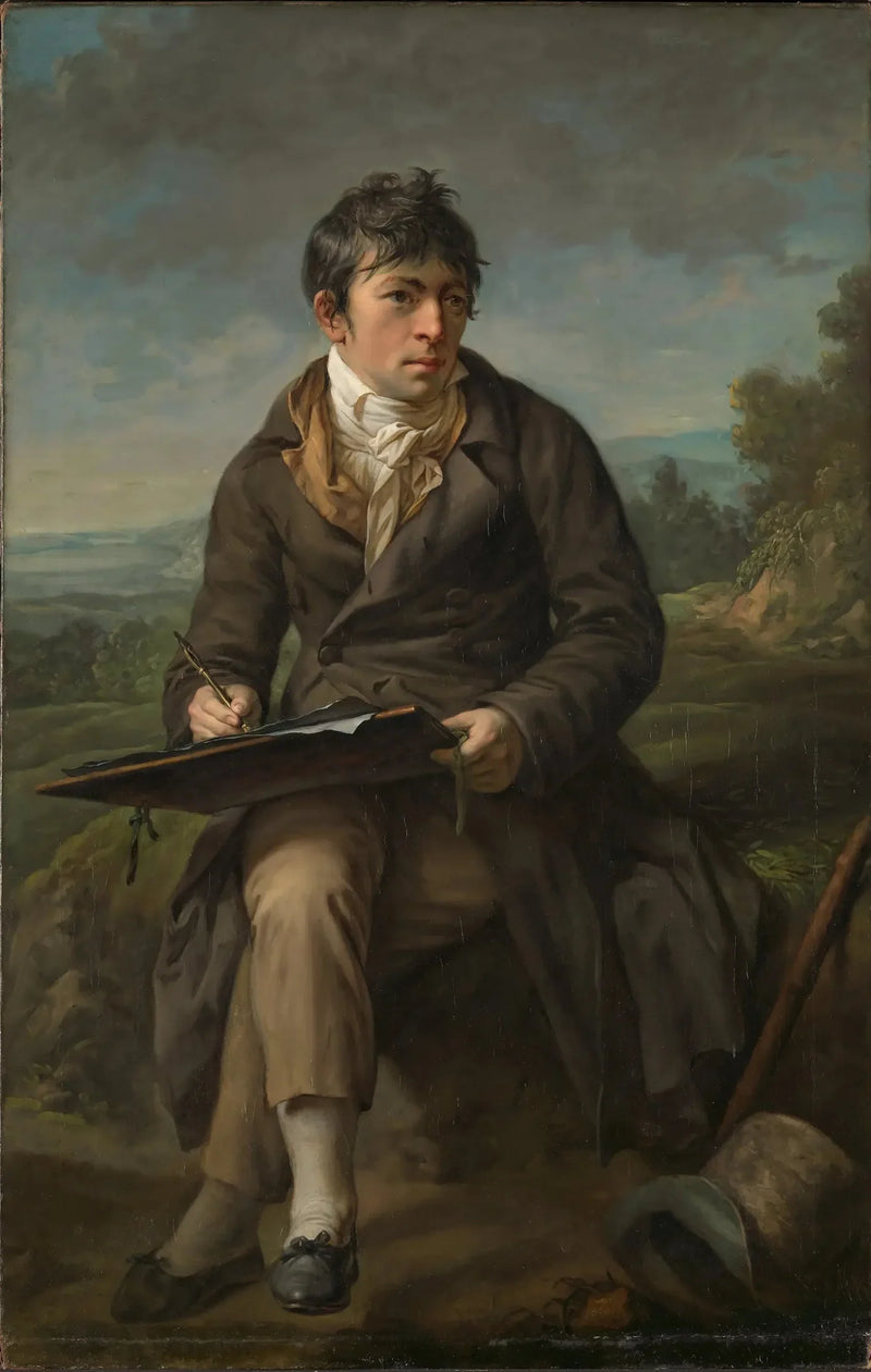 Maalaustaidemaalari Carl Anton Graffin - Anton Graffin muotokuva
