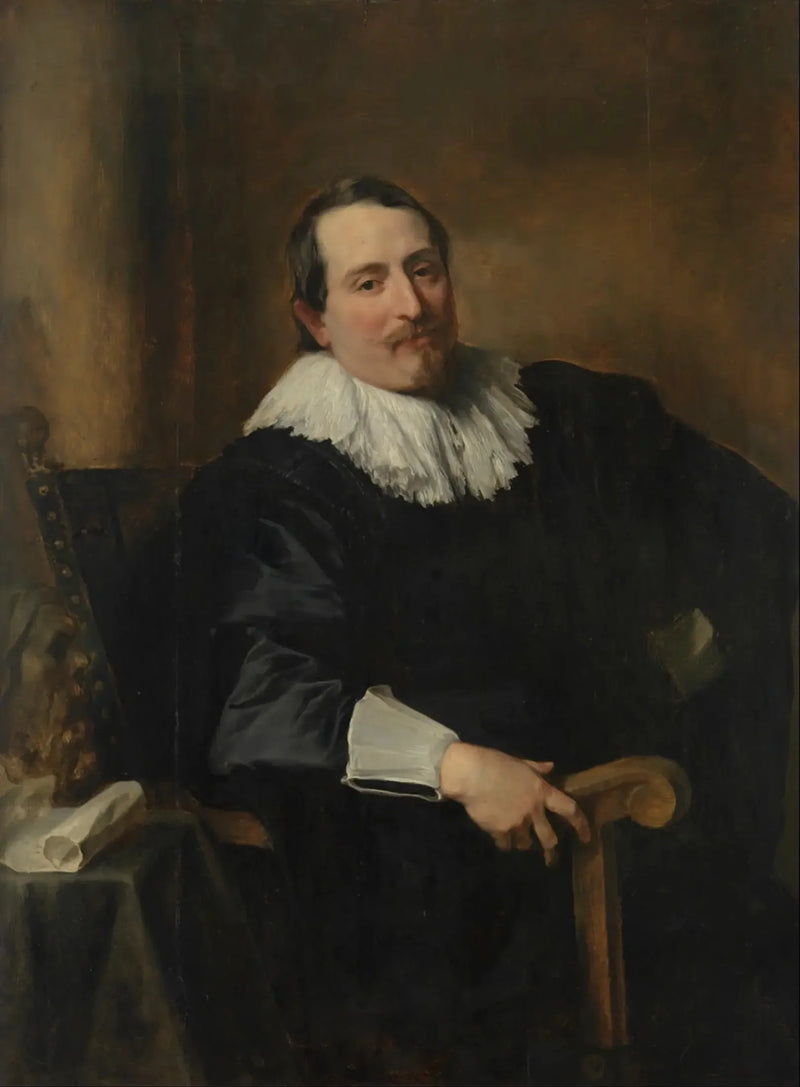 Theodor Romboutsin maalari - Antoine van Dyckin muotokuva