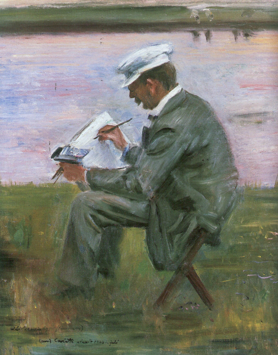 Muotokuva taidemaalari Walter Leistikowista - Lovis Corinth