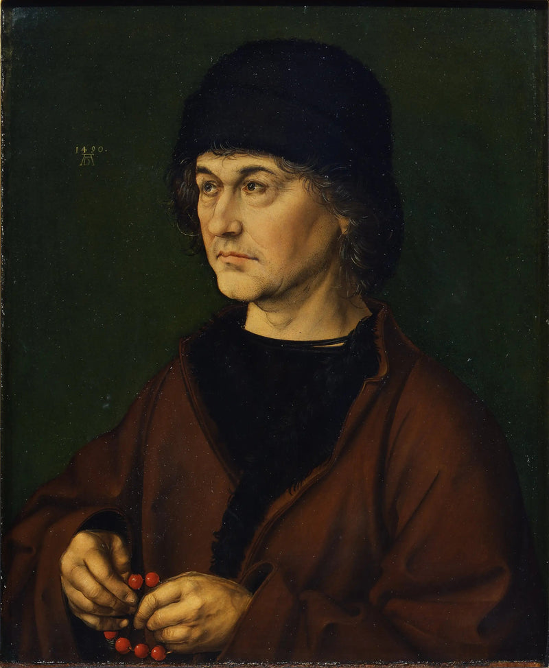 Taiteilijan isän muotokuva - Albrecht Dürer