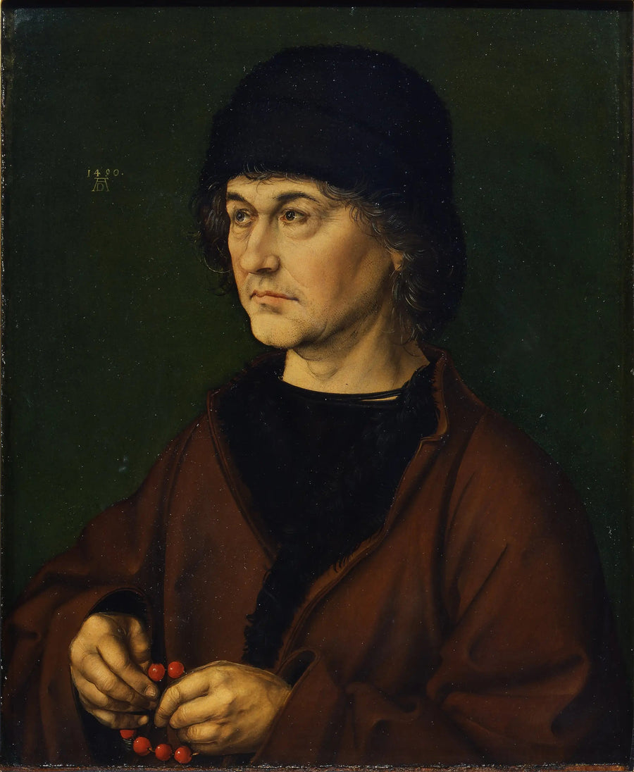 Taiteilijan isän muotokuva - Albrecht Dürer
