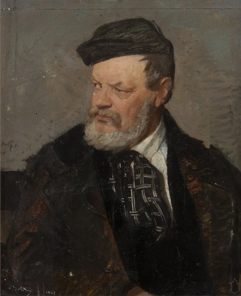 Taiteilijan isän muotokuva, Antonio Boldini - Giovanni Boldini