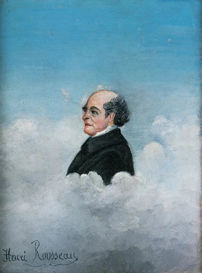 Taiteilijan isän muotokuva - Henri Rousseau