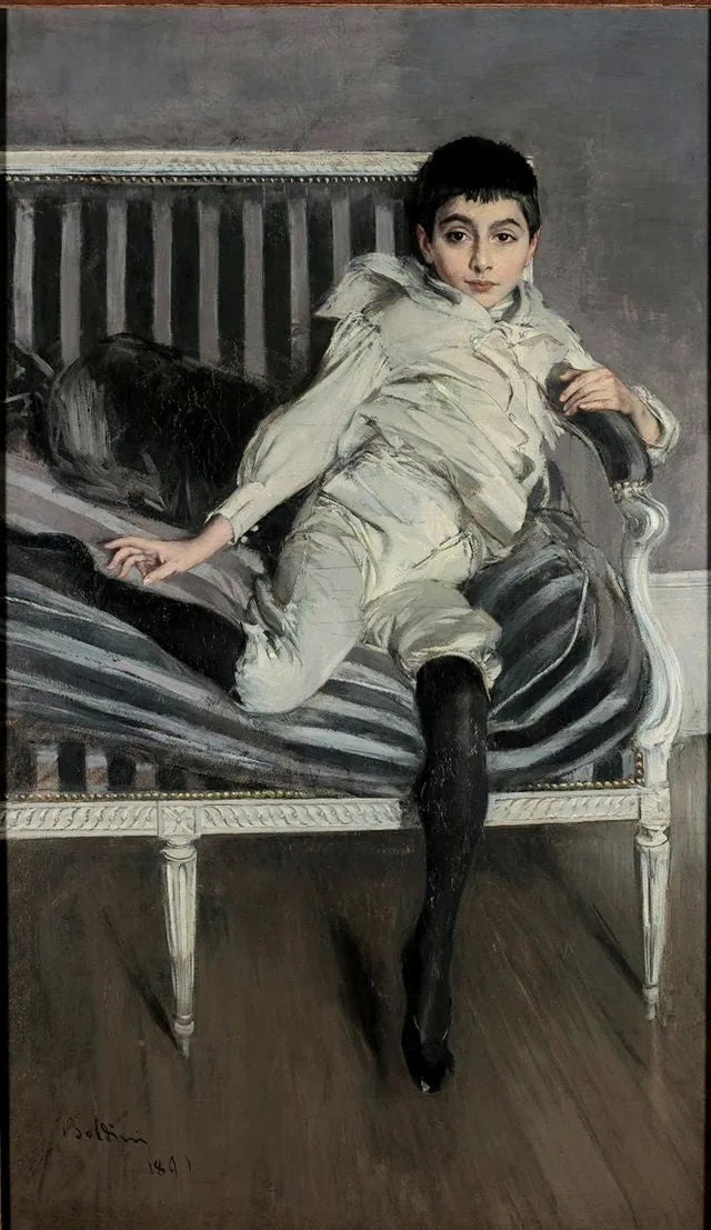 Pieni Subercaseaux'n muotokuva - Giovanni Boldini