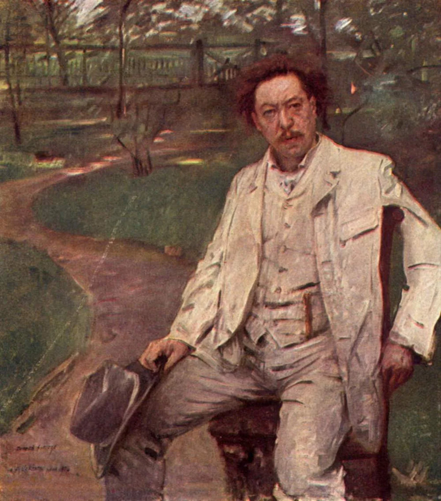 Pianisti Conrad Ansorgen muotokuva - Lovis Corinth