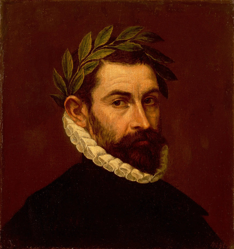 Runoilija Alonso Ercilla y Zunigan muotokuva - El Greco