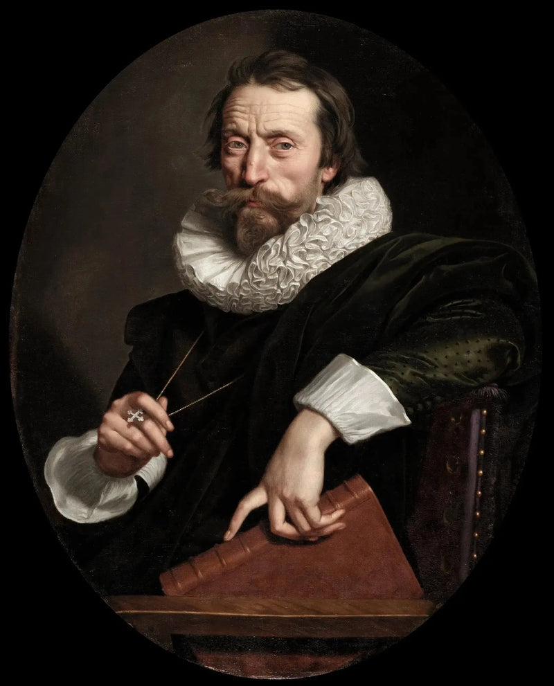 Italian runoilija Giambattista Marinon muotokuva - Frans Pourbus nuorempi