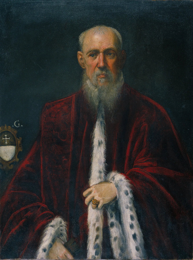 Procureurin muotokuva Alessandro Gritti - Jacopo Tintoretto