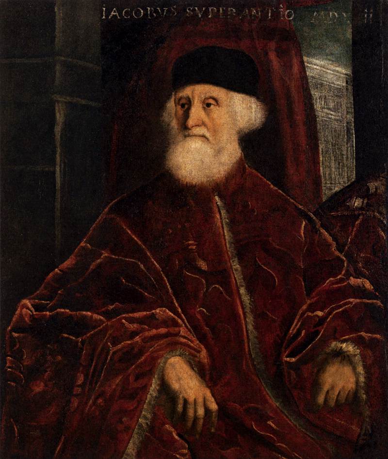 Syyttäjä Jacopo Soranzo'n muotokuva - Jacopo Tintoretto
