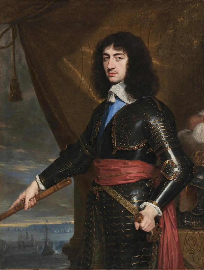 Kuningas Charles II:n muotokuva - Philippe de Champaigne