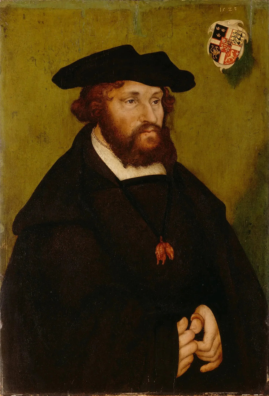 Tanskan kuningas Christian II:n muotokuva - Lucas Cranach vanhempi