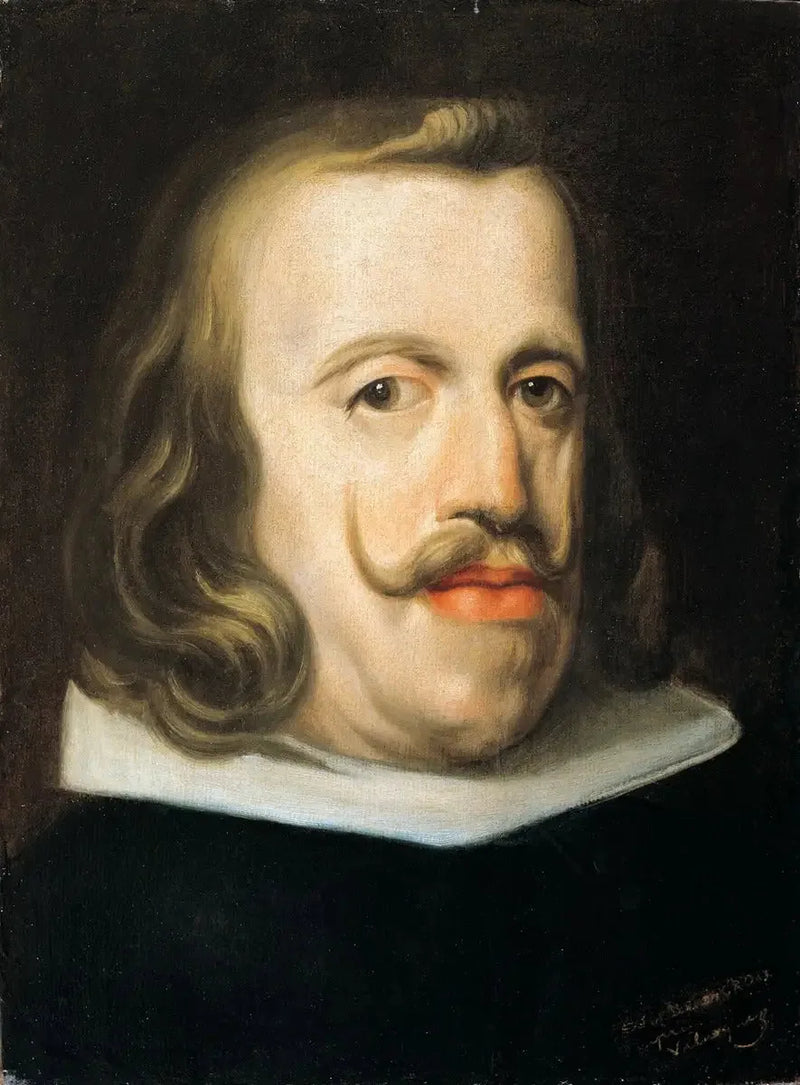 Espanjan kuningas Filip IV:n muotokuva - Eugène Delacroix