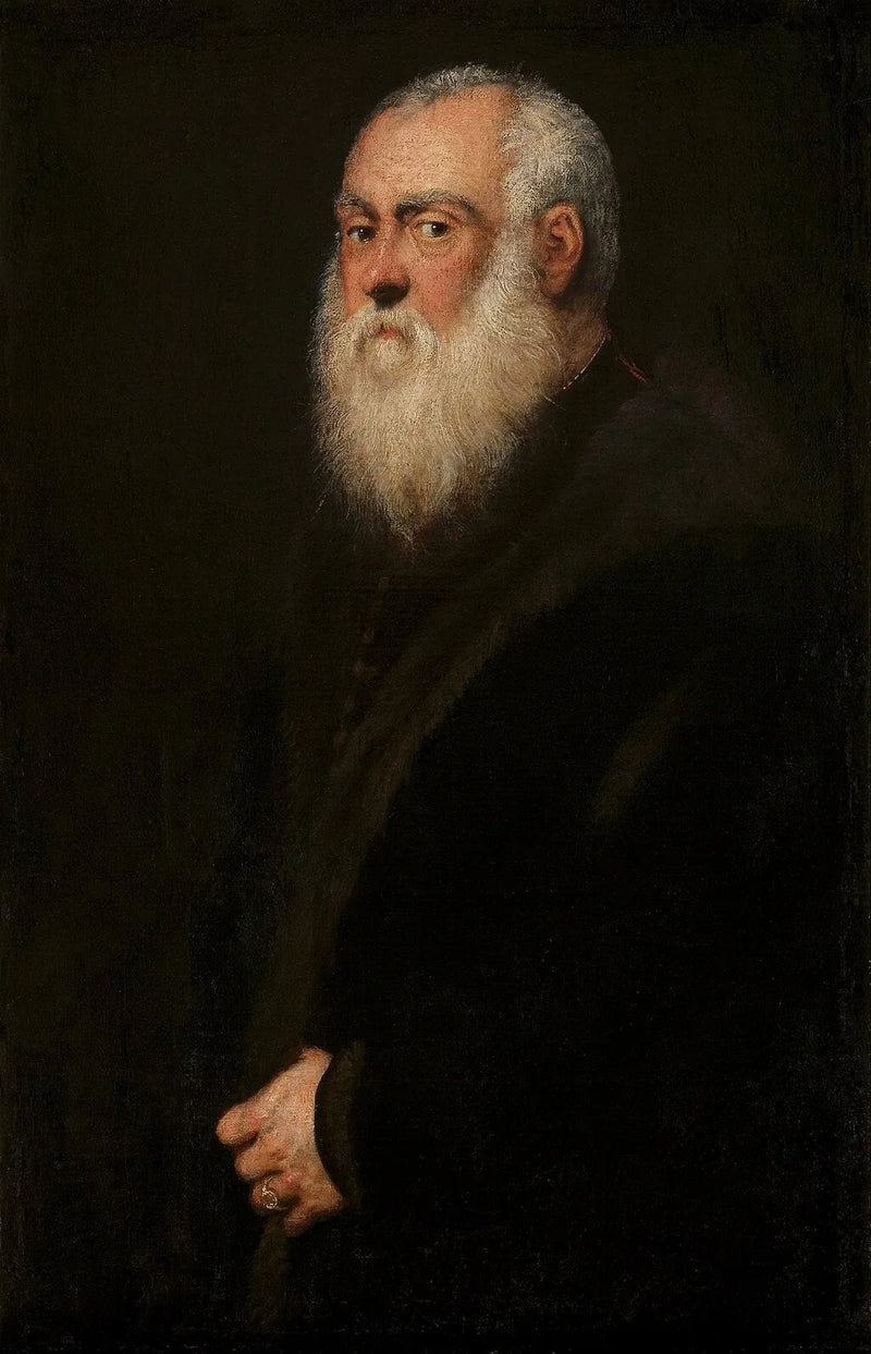 Kuninkaan Sigismund II Augusten (1520-1572) muotokuva - Jacopo Tintoretto