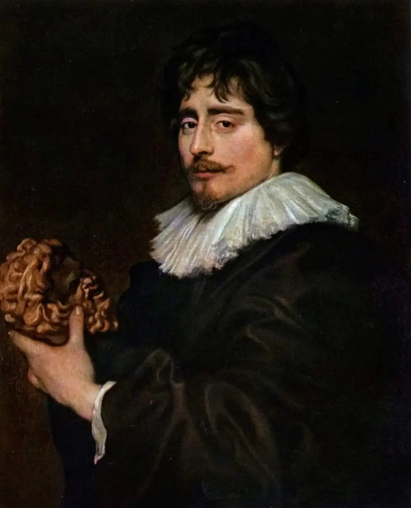 Muotokuva kuvanveistäjä François Duquesnoy - Antoine van Dyck
